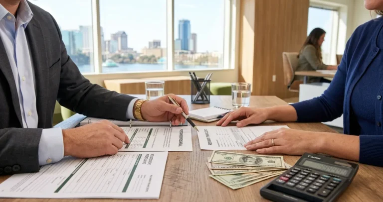 Préstamos personales en Orlando Florida - asesoría financiera con documentos y calculadora